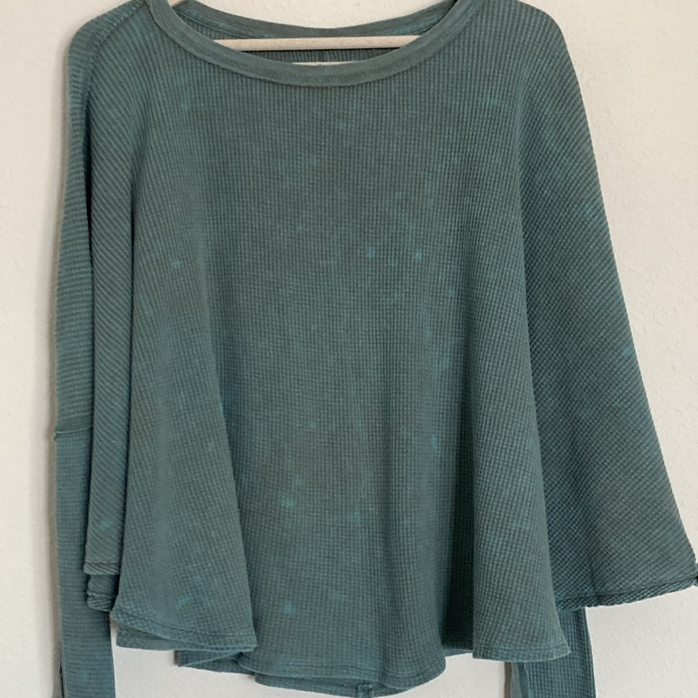 We The Free by Free People Microphone Drop Thermal Top - Picture 10 of 11